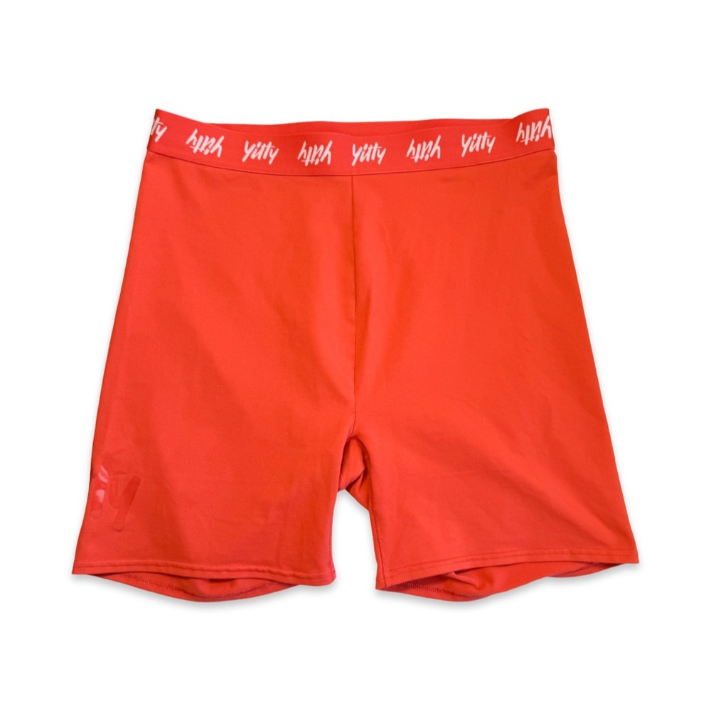 YITTY Major Label Shaping High Waist Logo Short